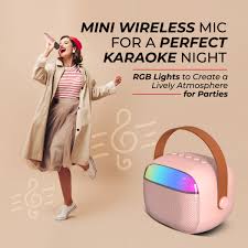 🎤 Bluetooth Karaoke Speaker with Wireless Microphone™